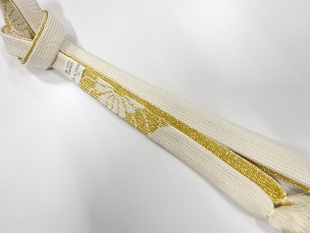 未使用品　正絹　手組帯締め